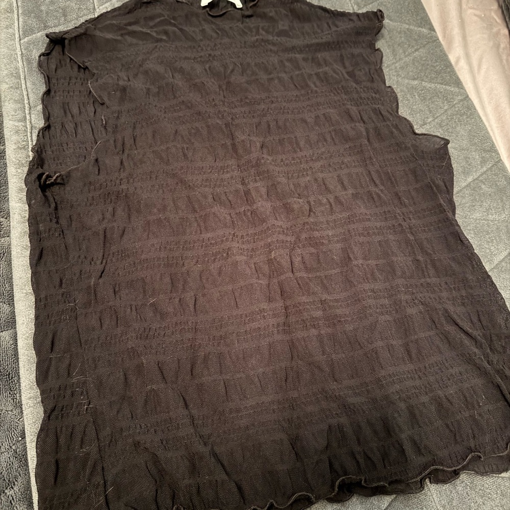 Black Sleeveless Top